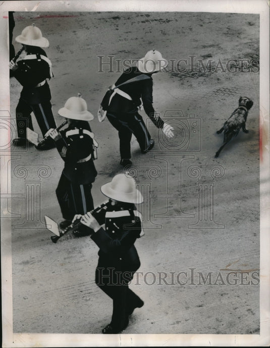 1947 Press Photo London, Royal Marine at Lord Mayor's parade-Historic Images