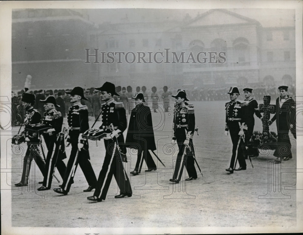 1935 Scene from the funeral of Admiral of the Fleet Earl Jellico - Historic Images