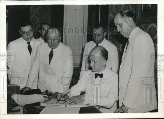 1942 Press Photo U. S. Undersecretary of State Sumner Welles - Historic Images