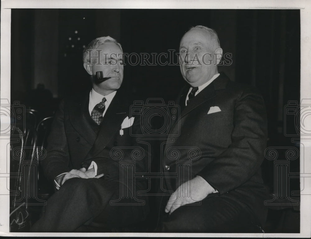 1934 Wilson Mills, Pres of 1st Natl Bank of Detroit, E. Stair - Historic Images