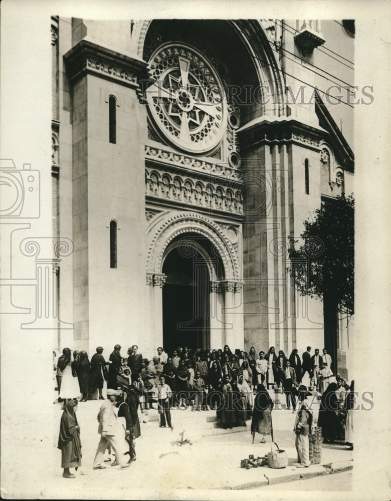 1929 Press Photo Holy Family Church Mexico City - neb59817 - Historic Images