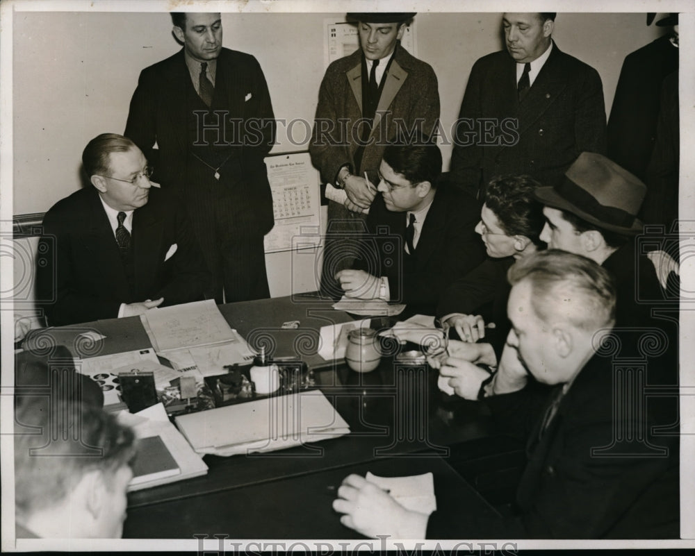 1938 Press Photo Ambrose V. McCall Attorney Gen - Historic Images