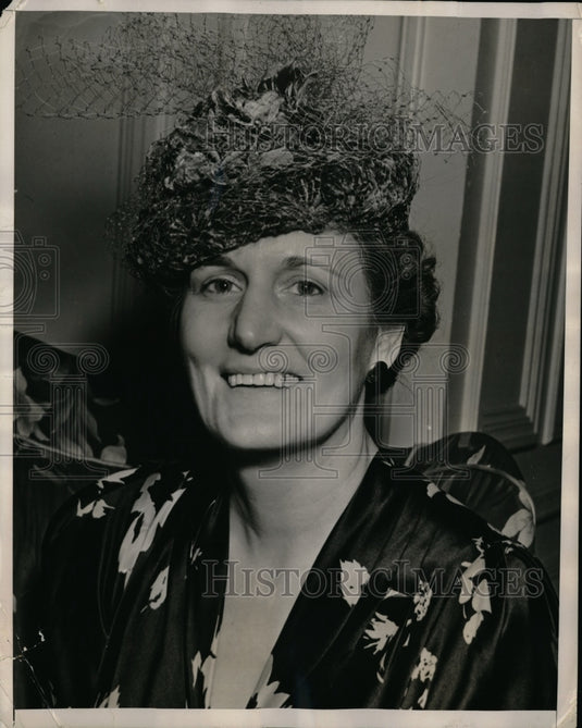 1939 Press Photo Lorna Dorne Mother In Law Association - Historic Images