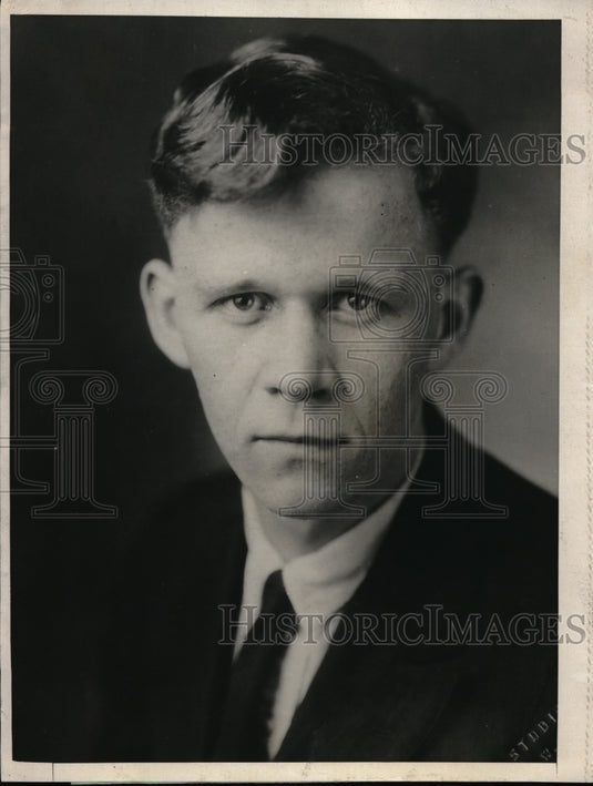 1925 Press Photo Alderson Fry Marshall College Princeton Virginia - Historic Images