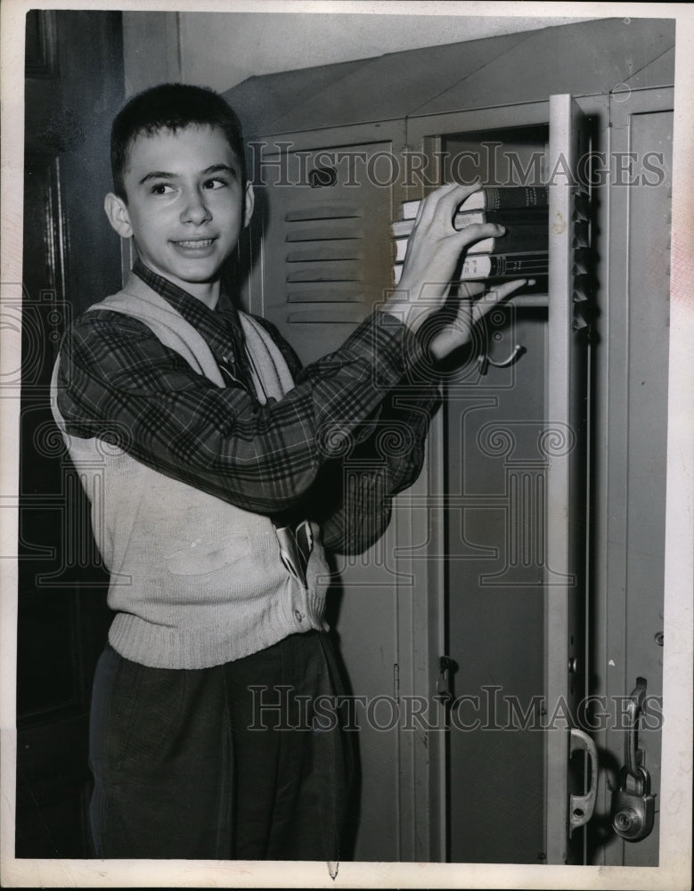 1950 Press Photo Joseph gregory Krol Cathedral latin-Historic Images