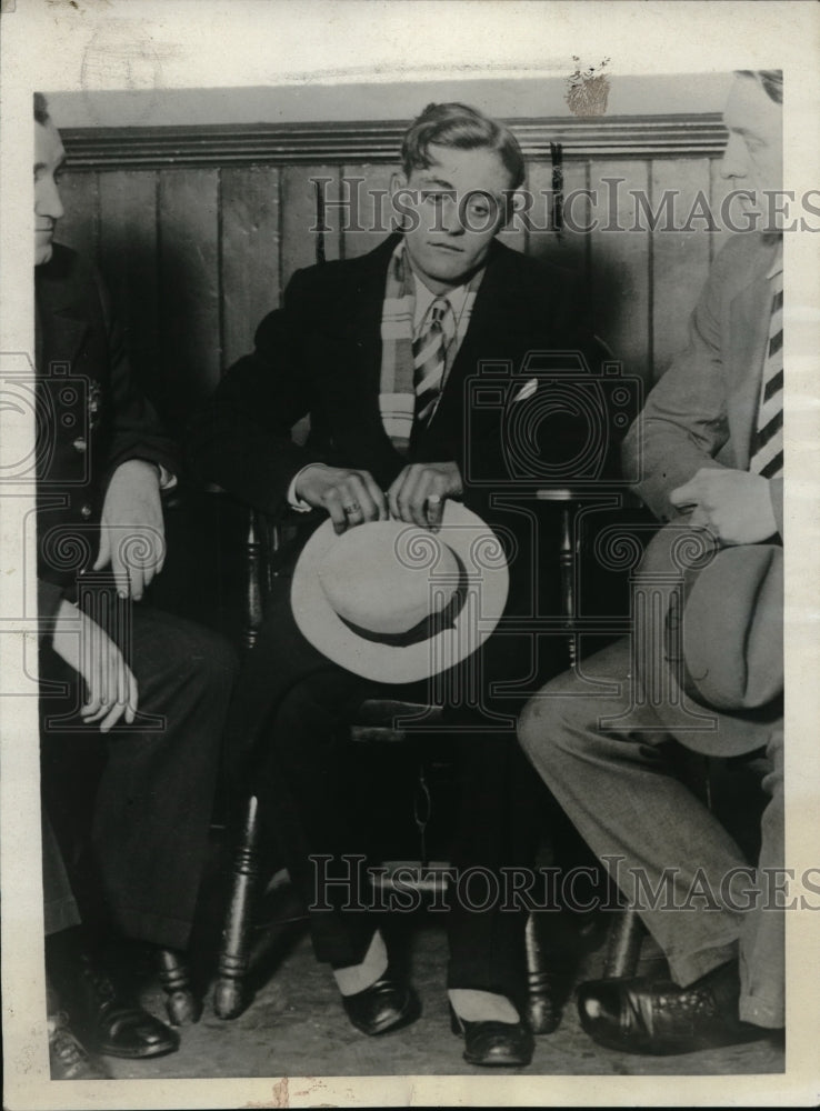 1929 Press Photo Edward Maher Railroad Worker Shot And Killed His Fiance Helen - Historic Images