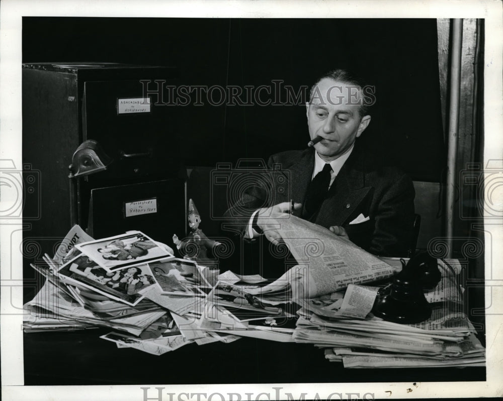 1942 Press Photo Albert Freedman New York Businessman - neb61084-Historic Images