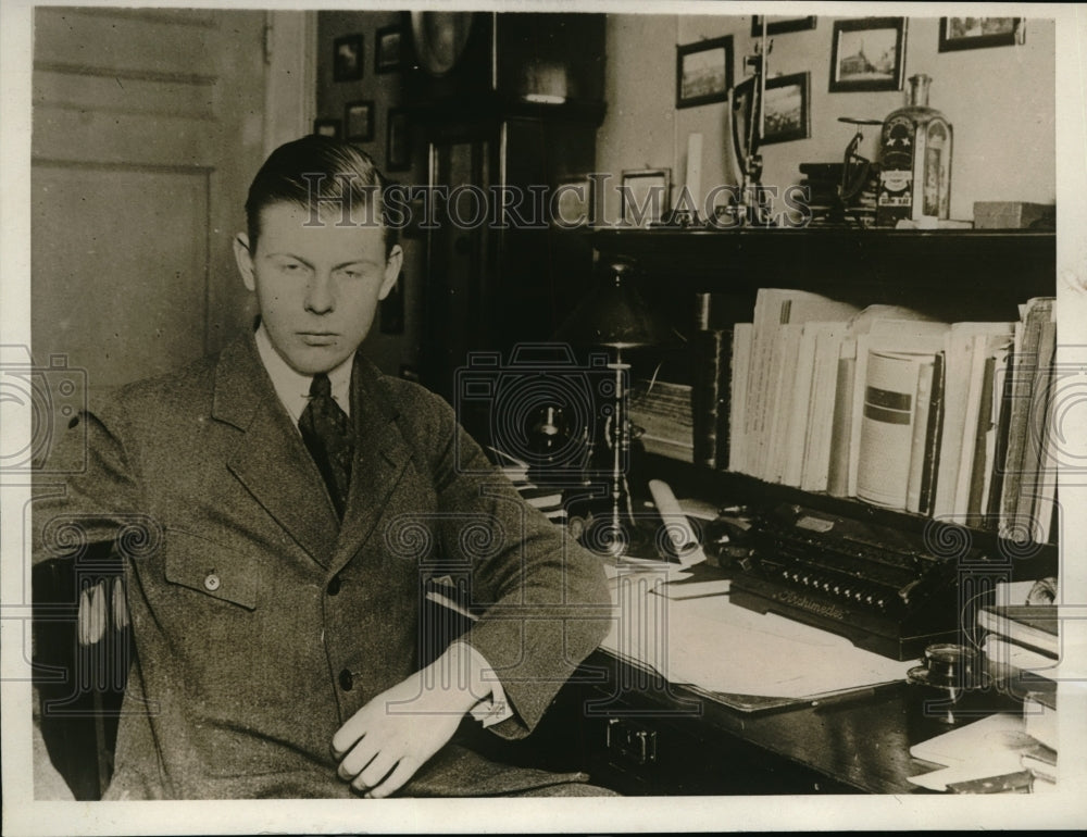 1930 Bengt Strongren Awarded PhD, Youngest Scientist in Europe - Historic Images