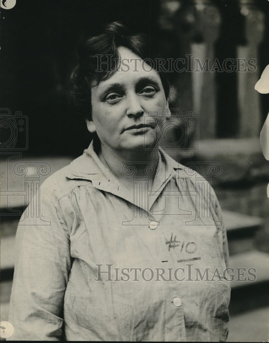 1923 Press Photo Mrs RE Beairs Who Adopted 23 Children - Historic Images