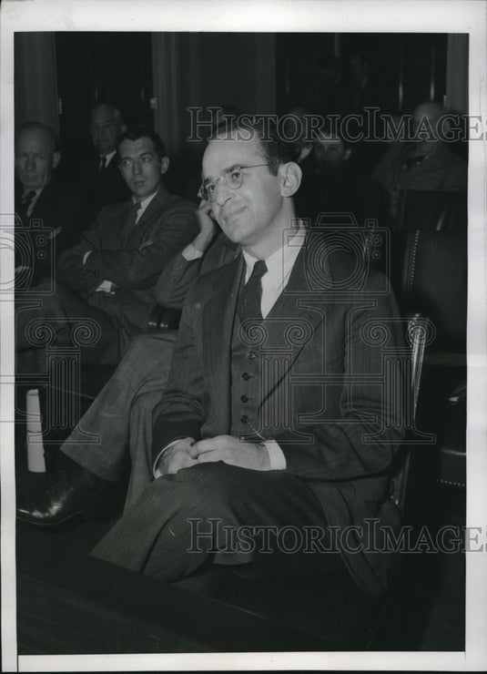 1941 Press Photo Washington D.C. Leon Simons Hydramatic Machine Tool Corp - Historic Images