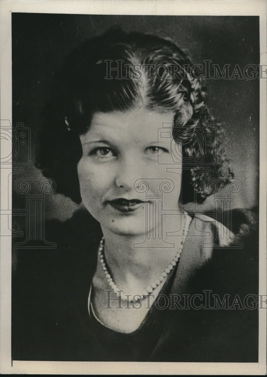 1933 La, Calif. Mrs Flossie Detridge, believed kidnapped  - Historic Images