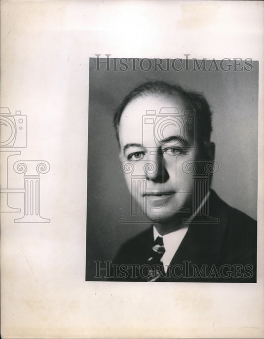 1949 Press Photo Mr William R.Daley, Pres of Otis & Co, - neb61448 - Historic Images