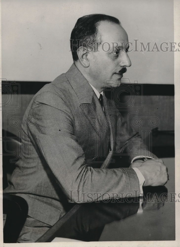 1932 Press Photo Edward A Dato Edith Rockefeller McCormick Edwin Krenn Trial - Historic Images