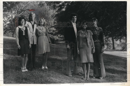 Press Photo L. D'Angelo, D. Ratajczak, J. Scher, T. Mattingly, M. Oswald, Kozar - Historic Images