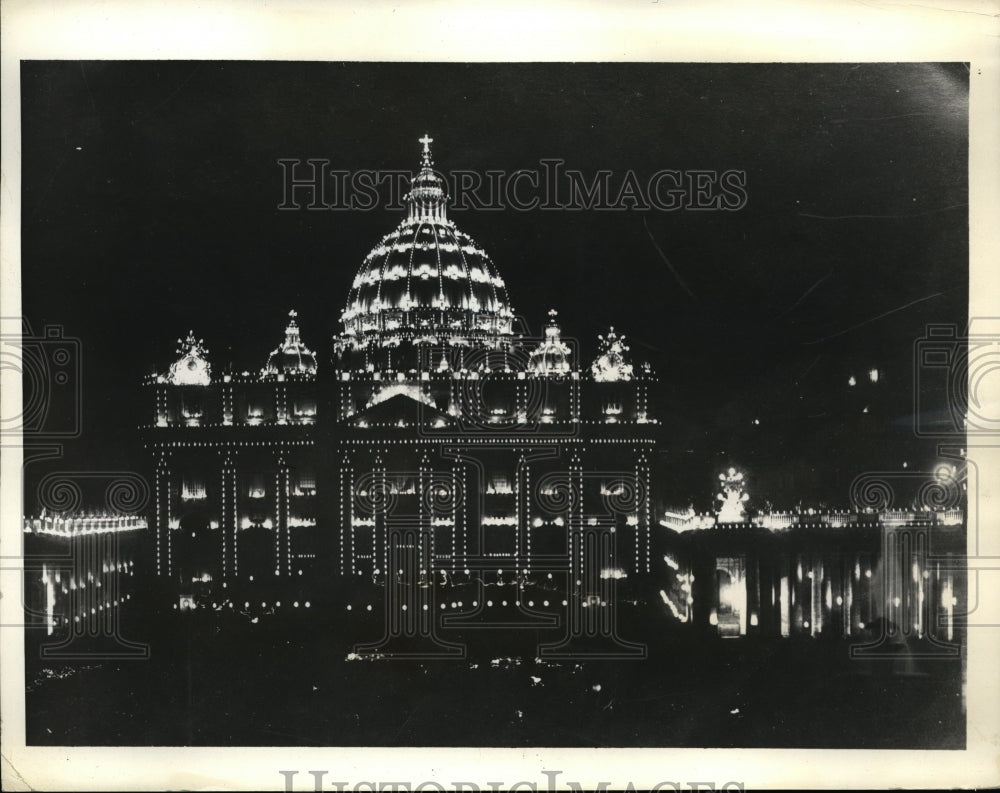 1933 Press Photo Scene from the newly completed Botanical Gardens in Washington - Historic Images