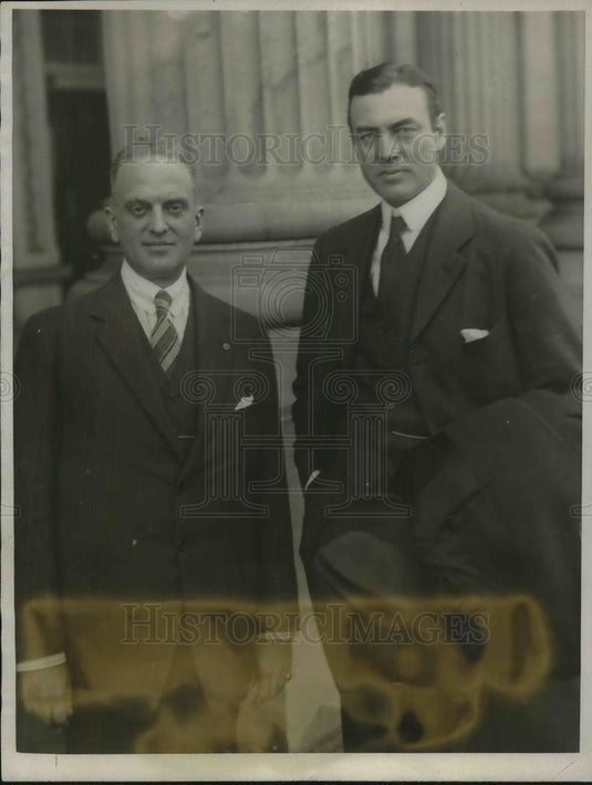 Press Photo Rep Andrew & Hamilton Fish testify to House Ways & Means Committee-Historic Images