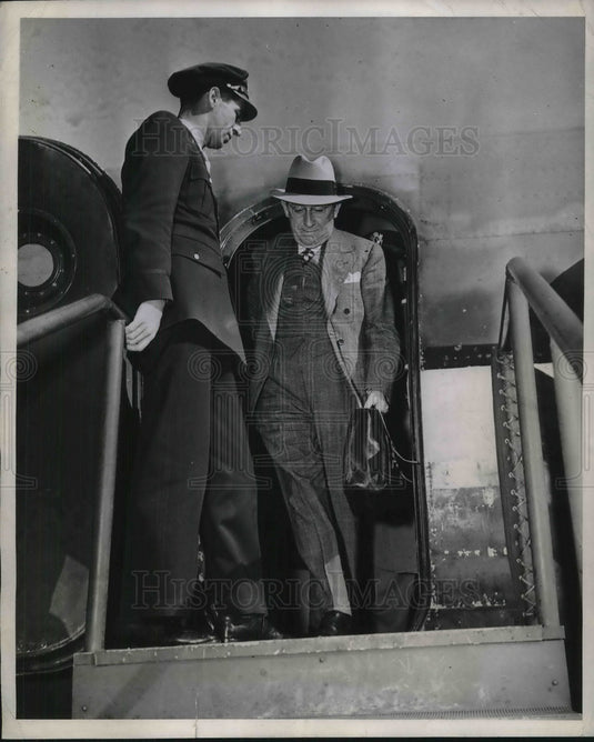 1944 Press Photo Basil O'Connor chairman of American Red Cross in DC-Historic Images