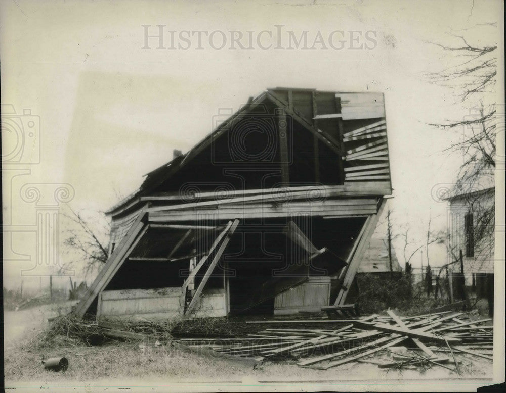 1929 Press Photo Wind And Rain Storm Swept Over Charlotte-Historic Images