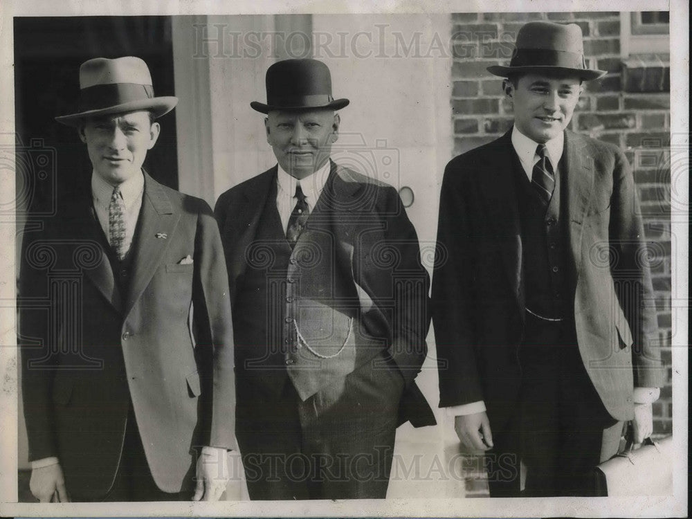 1928 Press Photo Mayor James J.Walker of N.Y. leaving Supreme Court Justice - Historic Images