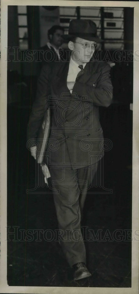 1941 Press Photo Arthur Lardin member of National Defense Board - neb62789 - Historic Images