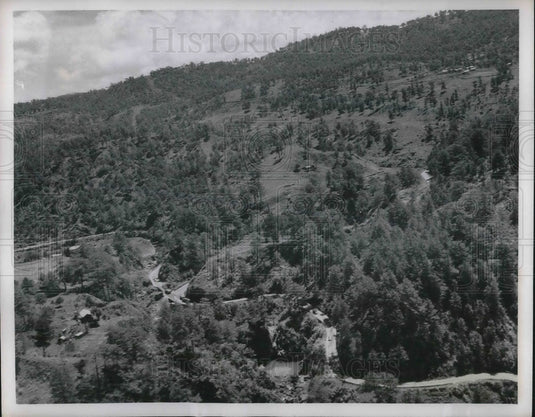 1950 Press Photo Luzon in Philippines as guerillas have been sighted - neb63239-Historic Images
