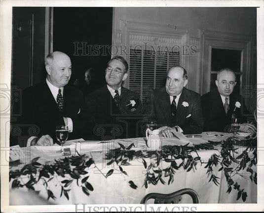 1941 Press Photo NYC, P.O. Holy Name Society, JA Farley,A Goldman,J O'Brien-Historic Images