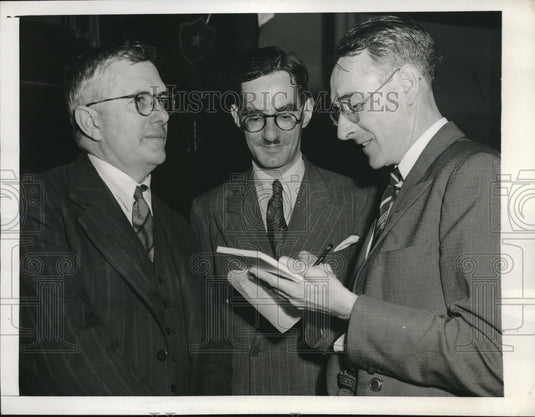 1943 Press Photo NYC, Herbert Evatt, Australian Minister of Ext Affairs - Historic Images