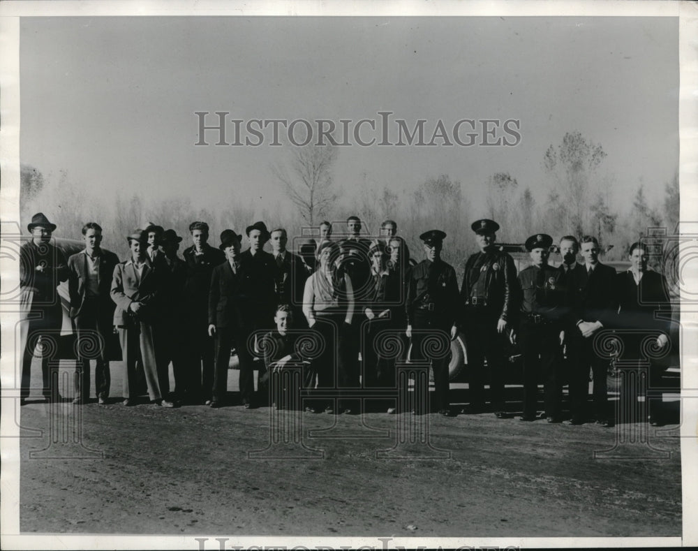 1936 Press Photo Governors Of western States Work To Halt Tide - Historic Images