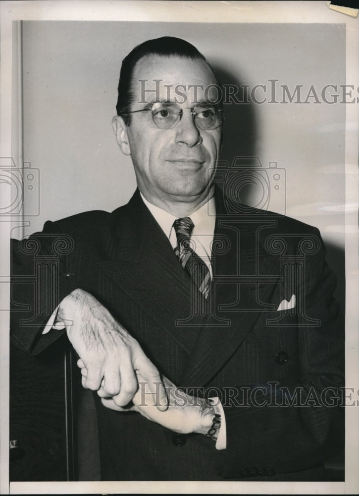 1941 Press Photo Verne Marshall, Chairman of the No Foreign War Committee.-Historic Images