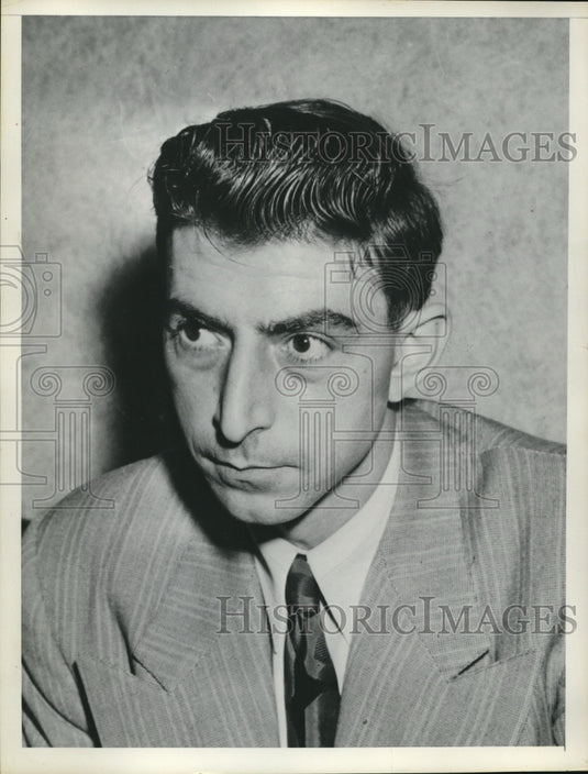 1954 Press Photo Edward L. Verlinger, Third Juror in Sheppard Case - neb65368 - Historic Images