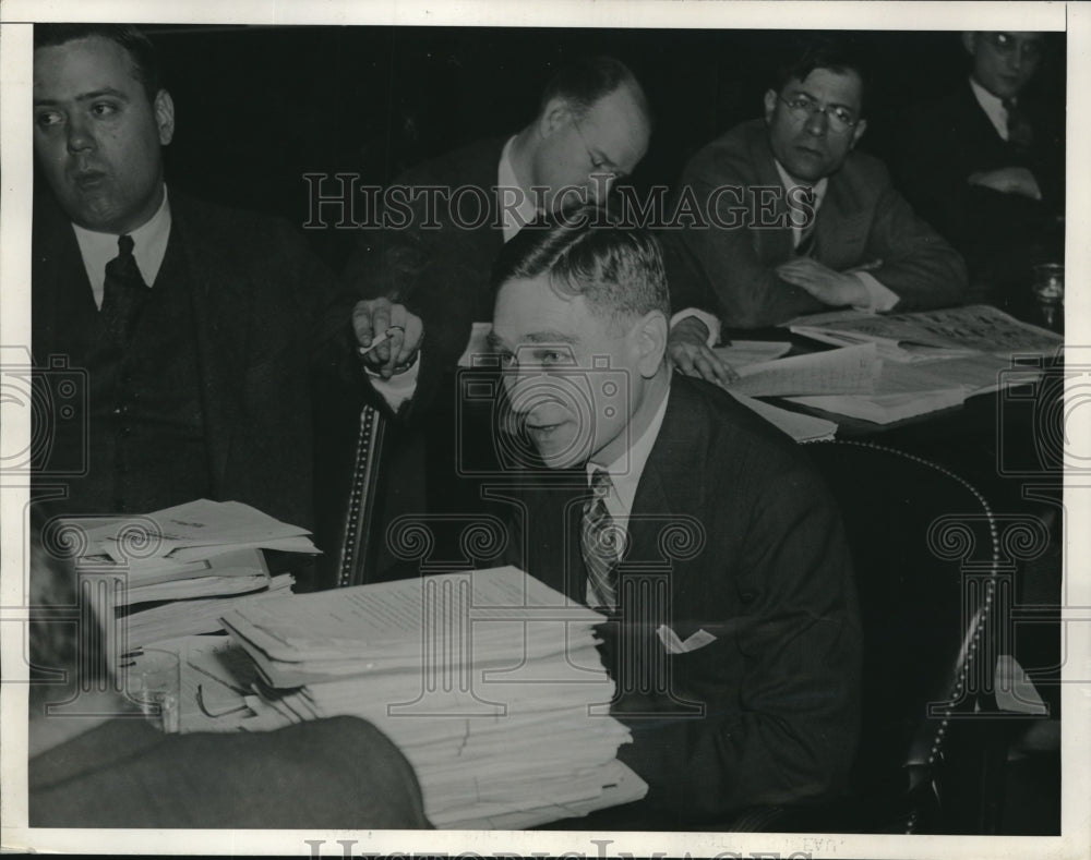 1935 Press Photo Dr Thomas C Blaisdell, Consumer Div of Natl Emergency Council - Historic Images