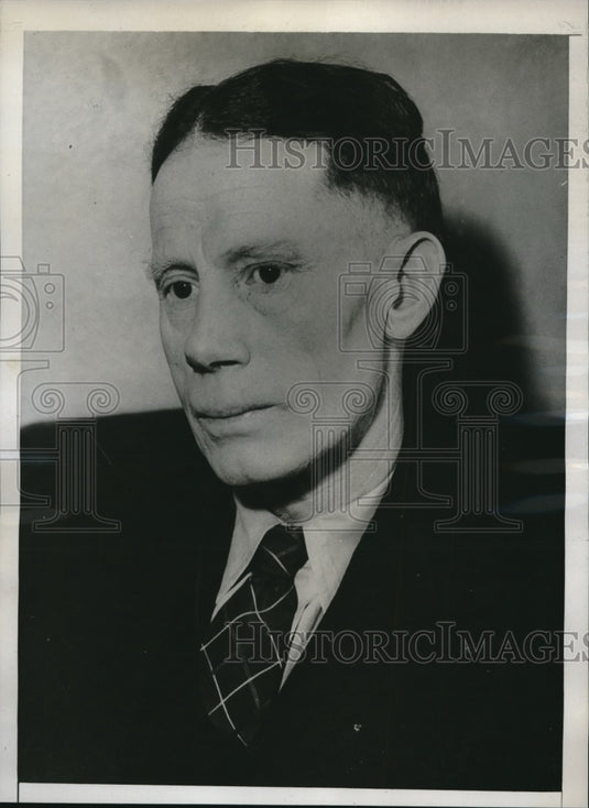 1938 Press Photo J.K. Anderson, Honored for Heroic Deed Despite Victim's Father - Historic Images