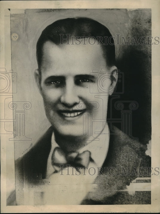 1922 Press Photo F Warren Anderson aka the Perfect Lover & prominent Club Man - Historic Images