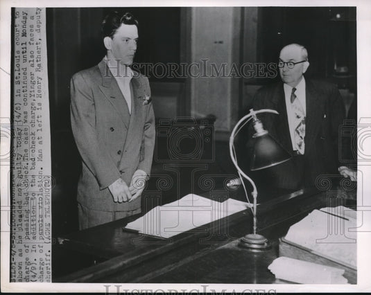 1951 Press Photo Robert of St Louis, Missouri, pleaded not guilty, when he was - Historic Images