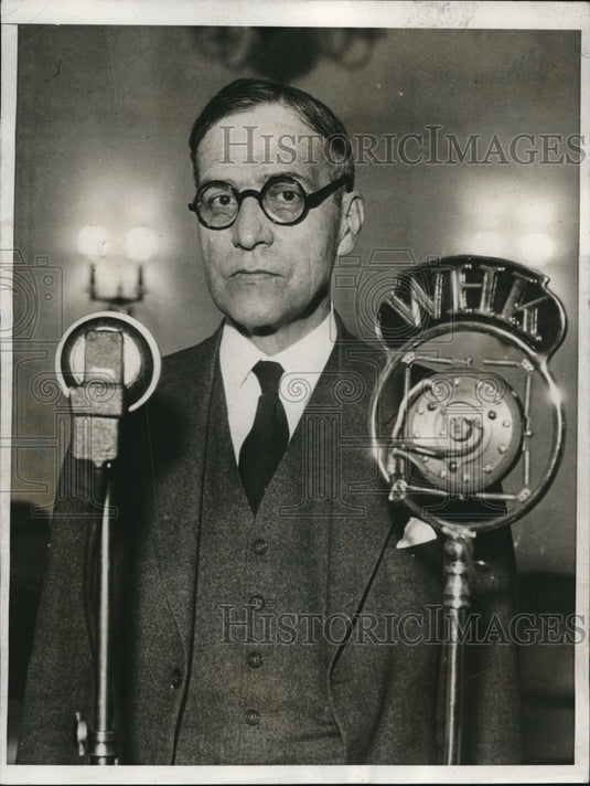 1932 Press Photo Newton D. Baker, former Sec of War - Historic Images