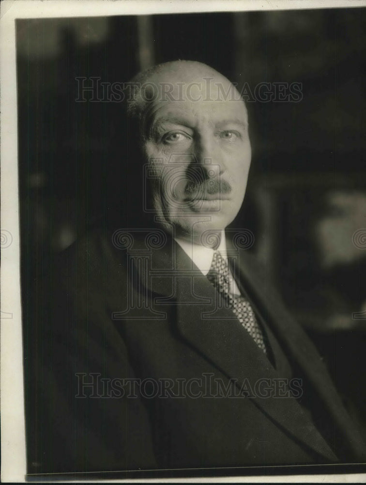 1918 Press Photo Portrait of Jules Ratzkovski - neb66741 - Historic Images