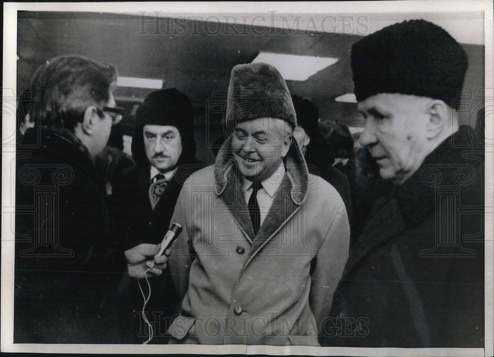 1968 British Prime Minister Harold Wilson &amp; Soviet Alexi Kosygin - Historic Images