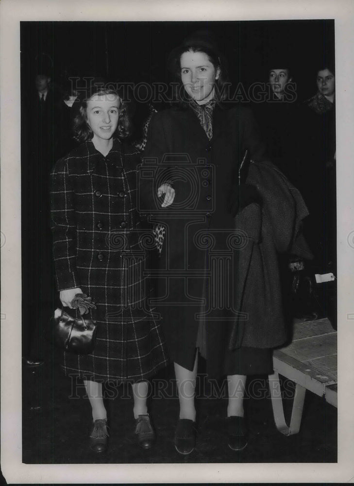 1938 Press Photo Anna Bullitt daughter of US Ambassador to France &amp; B Davenport-Historic Images