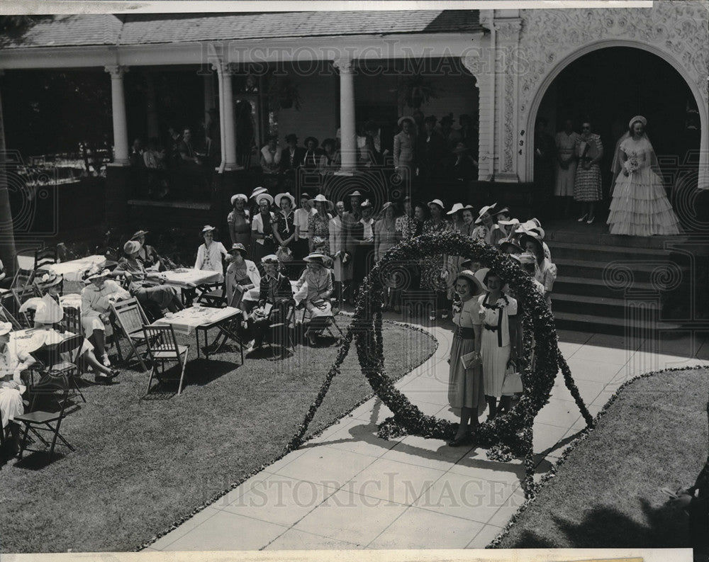 1938 Press Photo University of Southern California Delta Delta Delta graduates - Historic Images