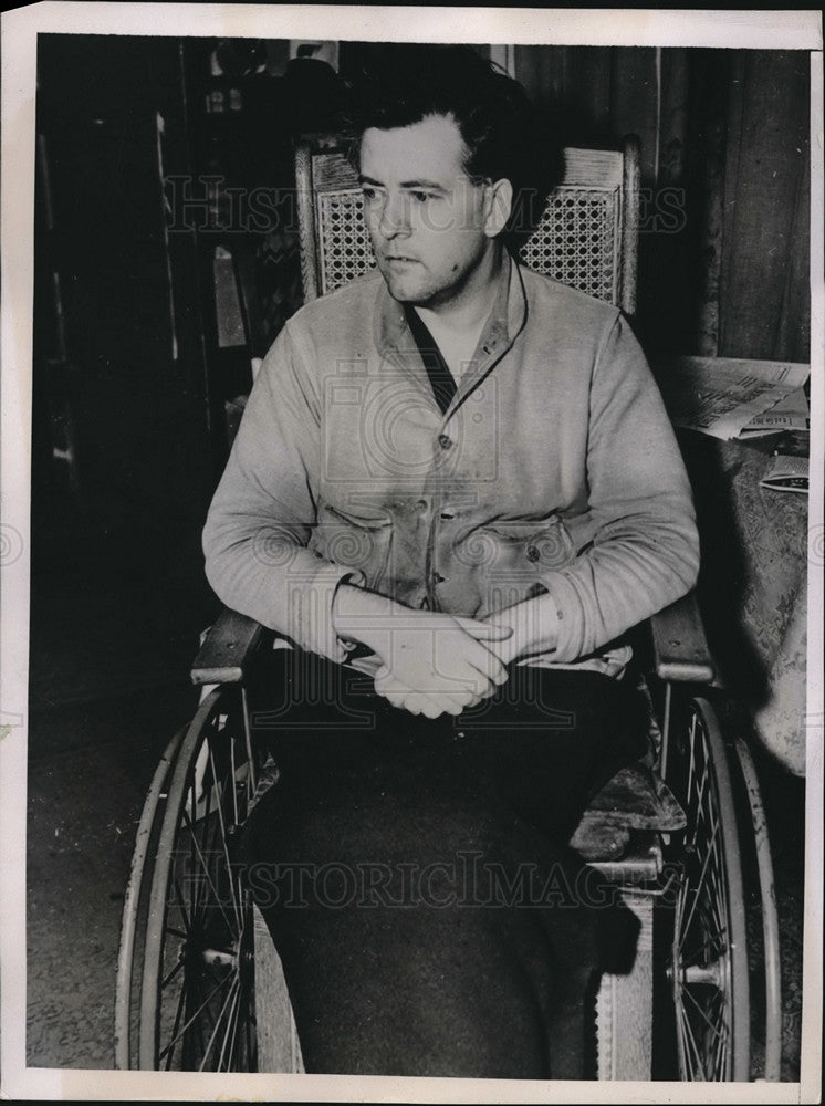 1937 Press Photo William George McKibbon held for murder of his invalid mother-Historic Images