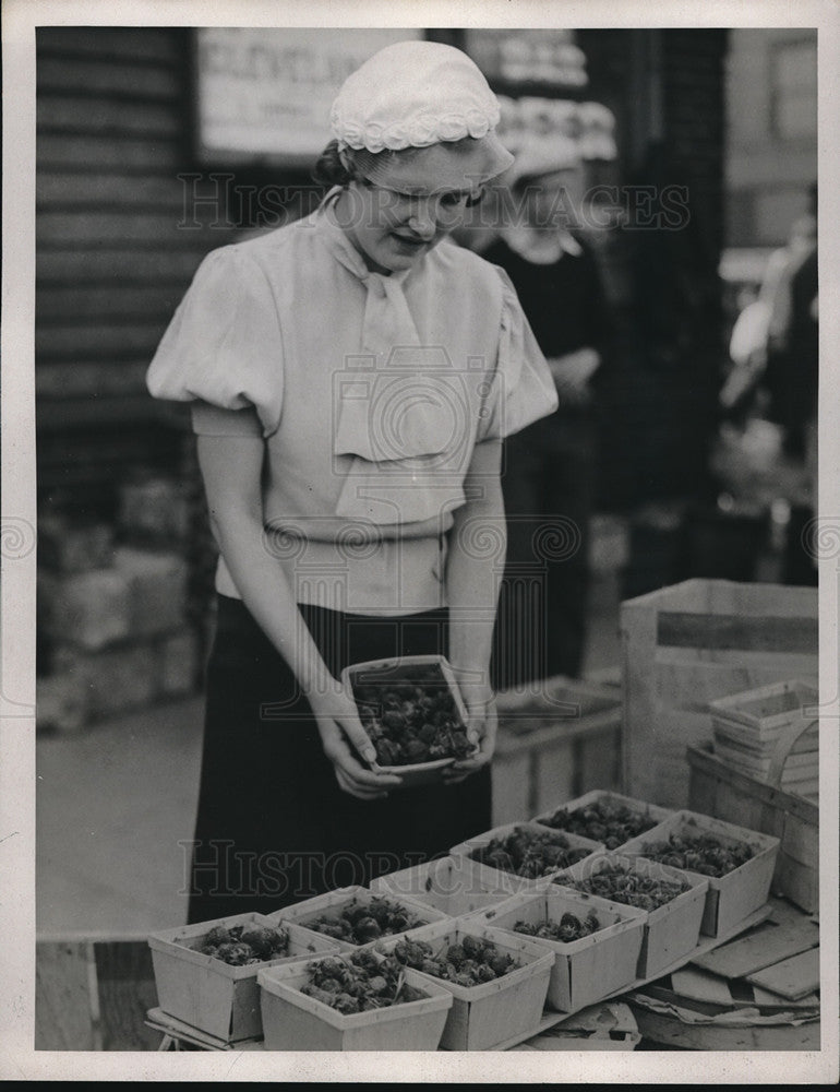 1932 Press Photo Irene Miller of Summitdale - Historic Images