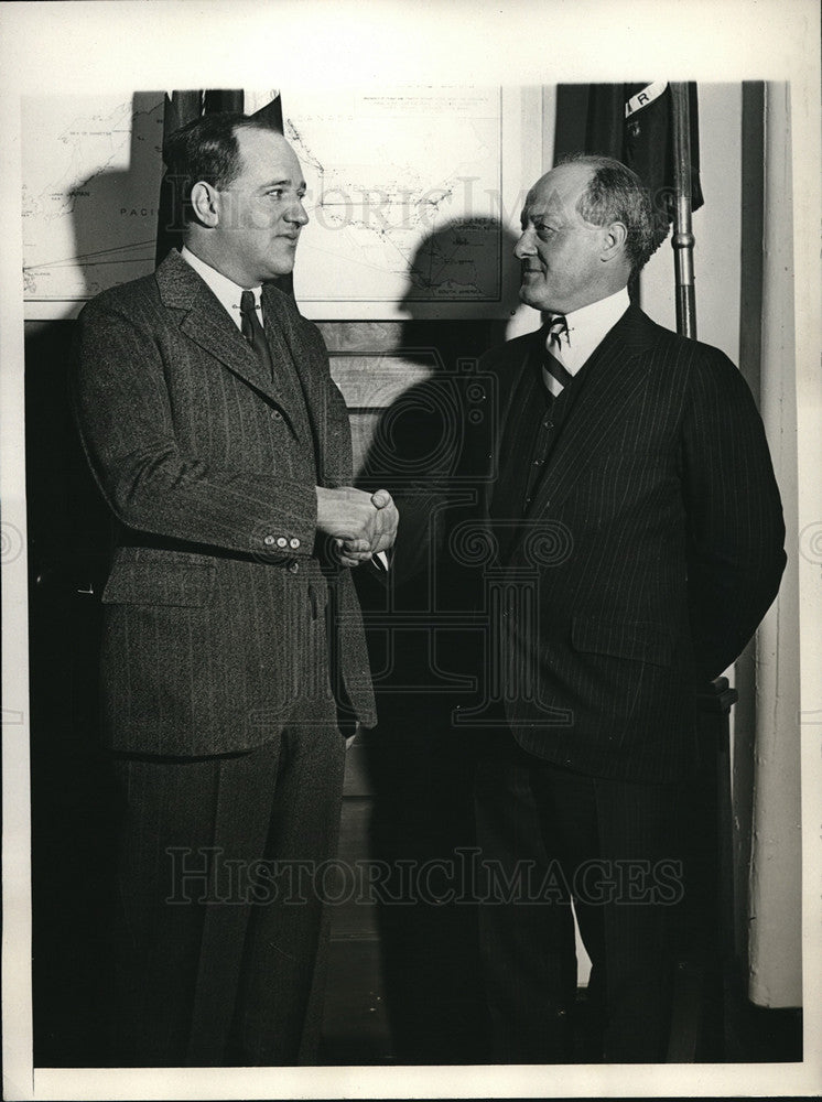 1931 Press Photo Asst War Secretary for Aviation F Trubee Davison - neb68859 - Historic Images