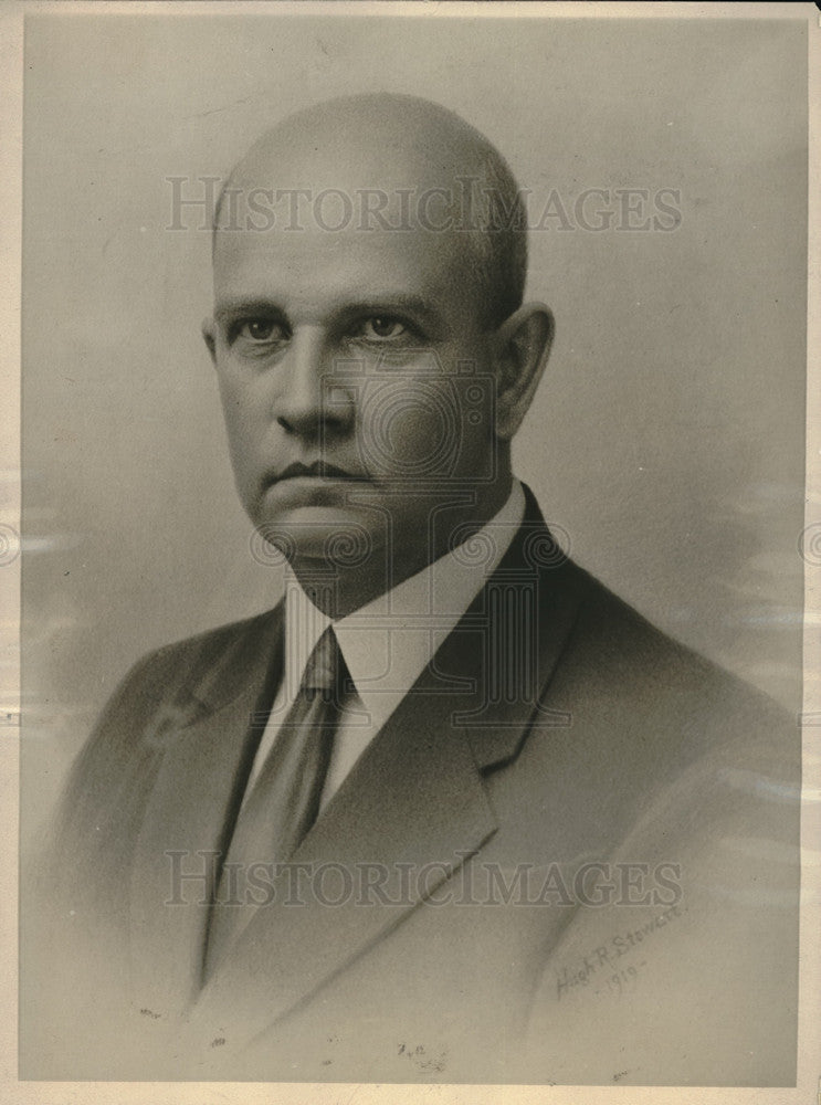 1925 Chief Justice Harry Olson of Chicago  - Historic Images