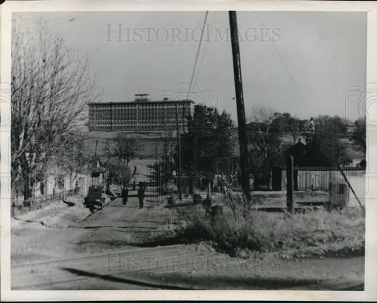 1939 Press Photo View of Veterans Facility in Wadsworth Kansas - Historic Images