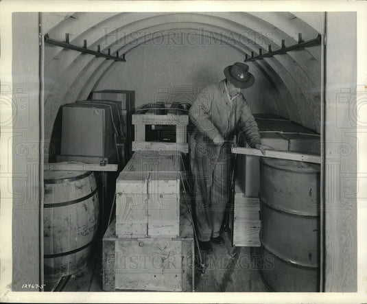 1942 Air Cargo Hold Down Equipment Manufactured By Evans Product Co - Historic Images