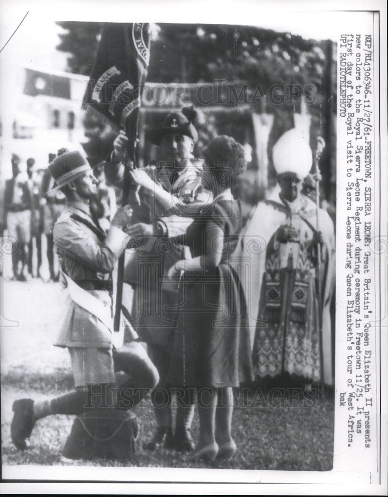 1961 Freetown Sierra Leone Queen Elizabeth Visit  - Historic Images