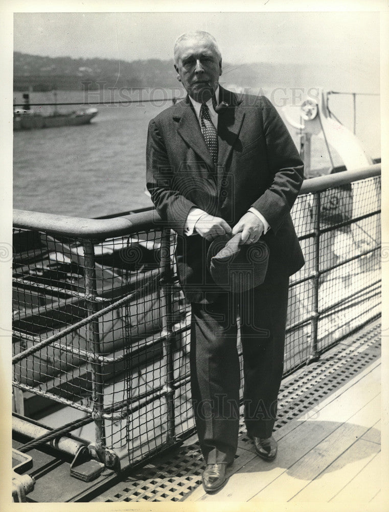 1935 Press Photo Samuel Seabury New York Supreme Court Justice - neb70182 - Historic Images