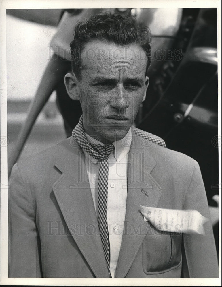 1936 Press Photo George Arento, Rye, NY - Historic Images