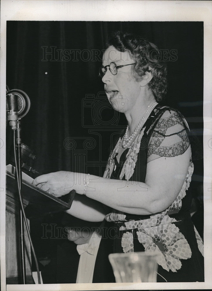 1941 Press Photo Mrs. Winthrop Aldrich at USO campaign for National Defense ball-Historic Images