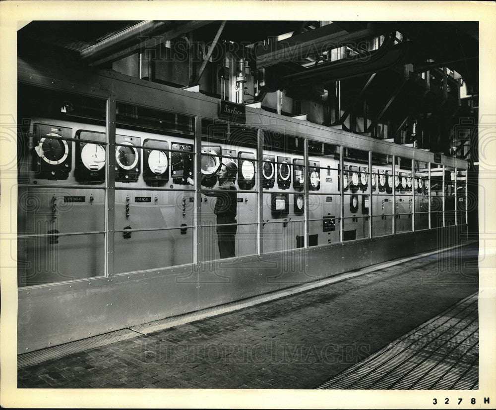 1958 Press Photo Republic Steel Corporation in Cleveland New Soaking Pits - Historic Images